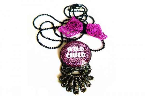 wild child, bijoux à message