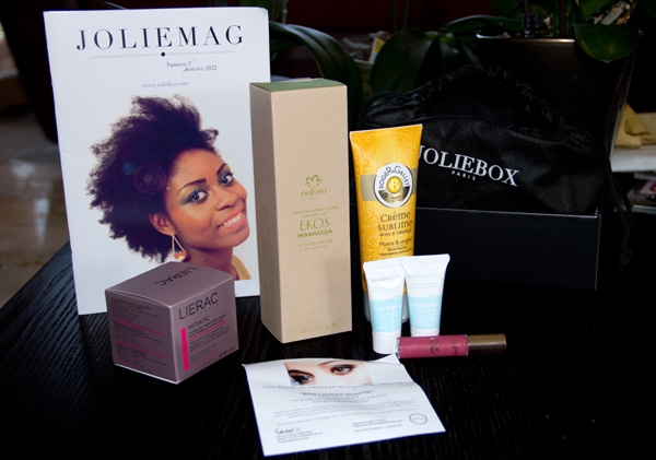 my little box,jollie box,glossy box beauty box de janvier,avis beauty box