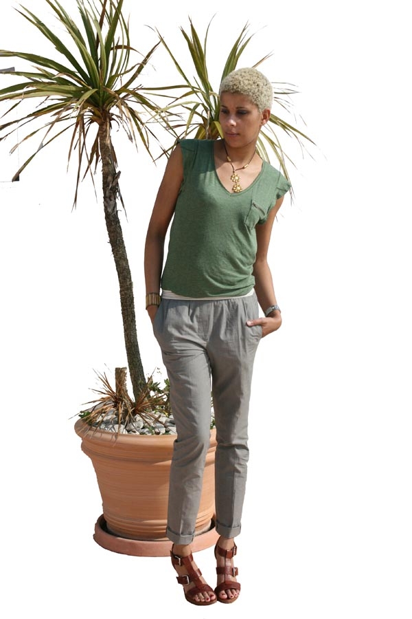 tee zara vert+my pants carrot+perfecto h&m garden_0010.jpg