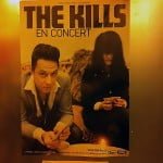 affiche concert the kills à la Rochelle