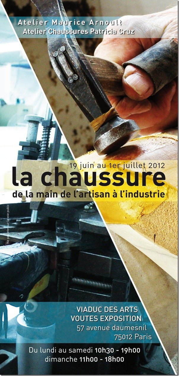 AFFICHE EXPO CHAUSSURE