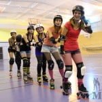 Roller Derby La Rochelle, Hell'R Cheeky Dolls, Mindalicious, Amanda Bronscheer