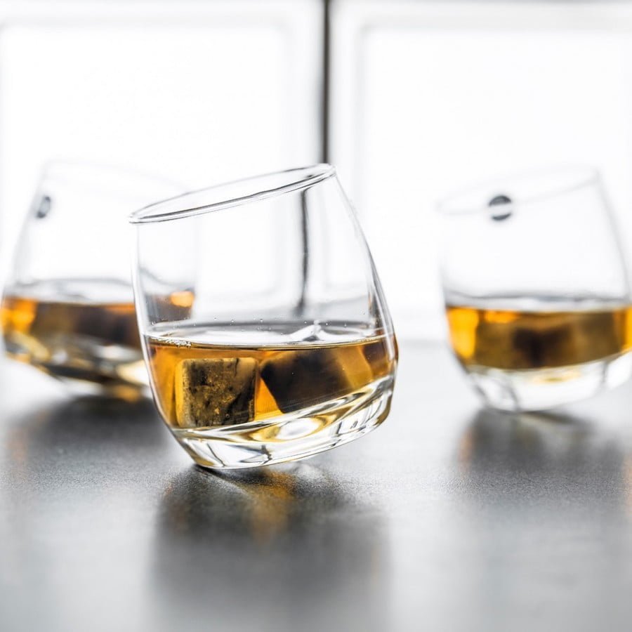 Verres à whisky toupie